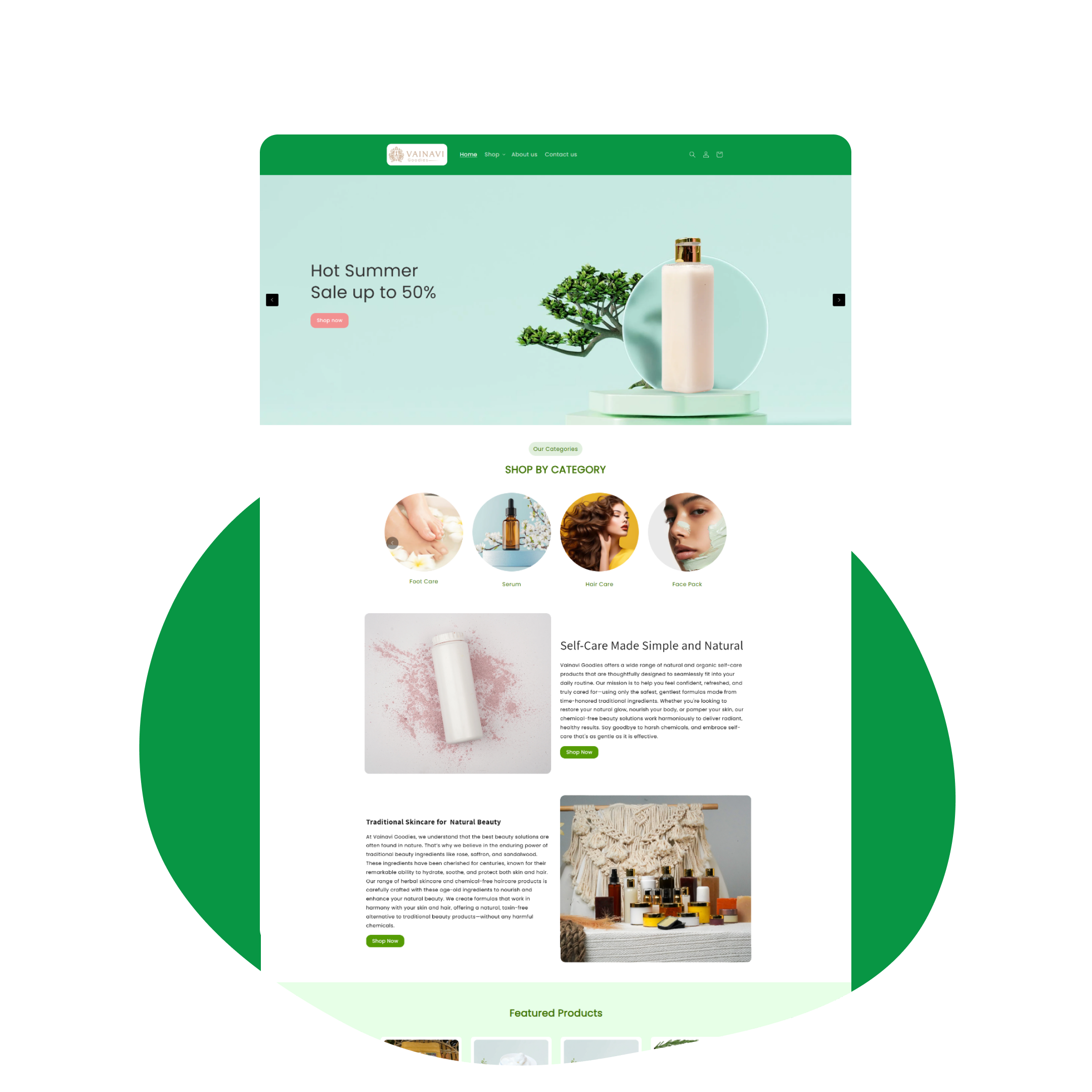 Vainavi Goodies - E Commerce